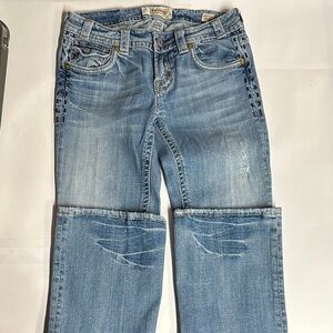 Classic Light Blue Boot Cut Women's Jeans by Mek - capetown size 27/34 great con